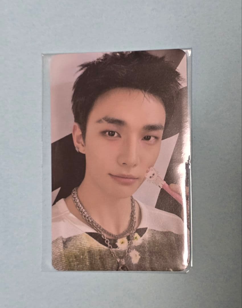 stray kids スキズ ヒョンジン メンプロ ネックレス 南京錠 トレカ