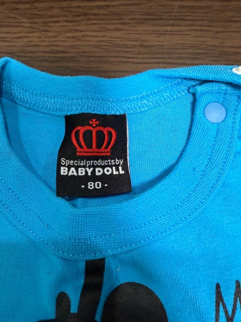 BABYDOLL ミッキーマウス Tシャツ 80 - メルカリ