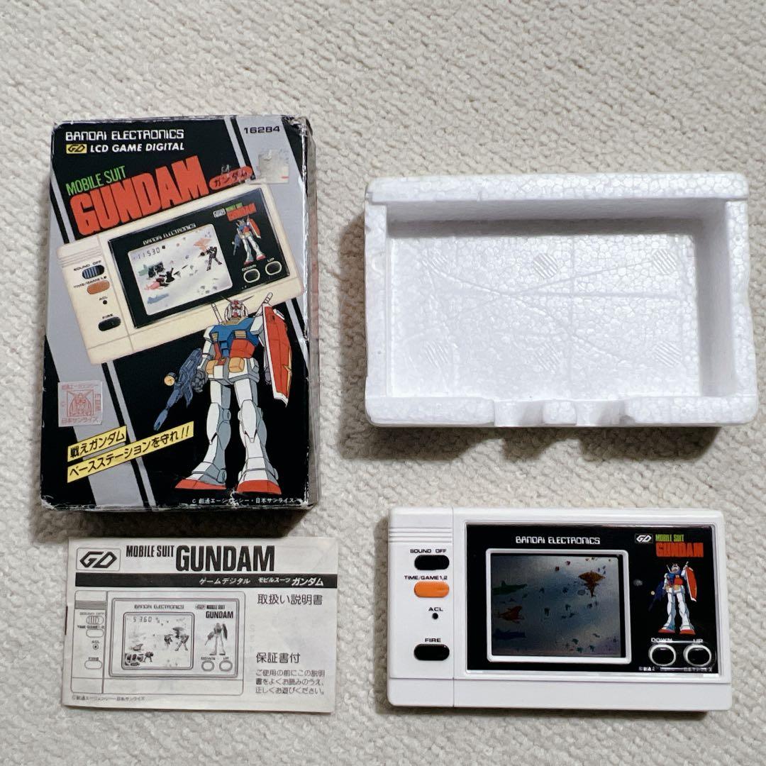 美品✨BANDAI LCDゲーム モビルスーツガンダム ゲームウォッチ - メルカリ