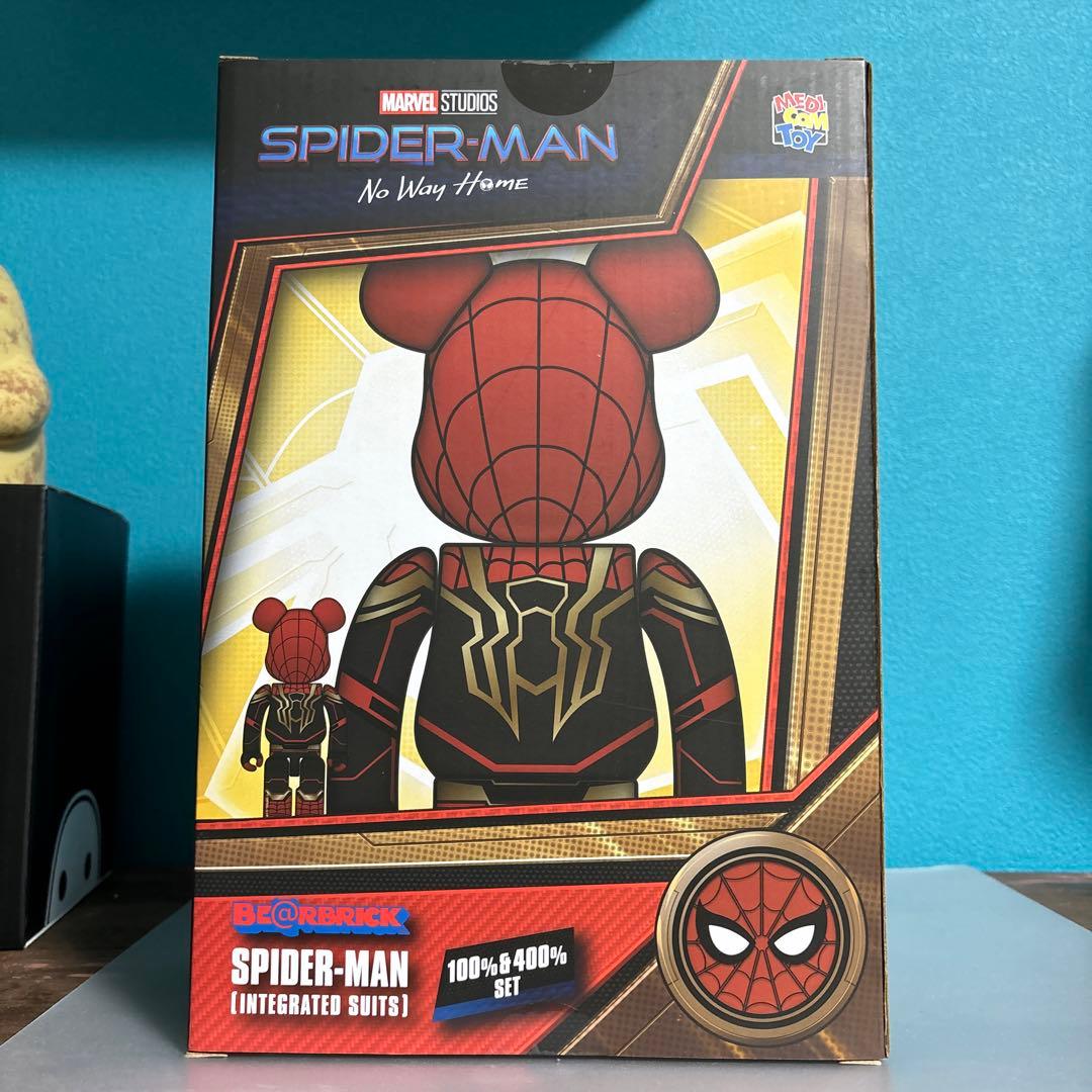 最終価格 BE@RBRICK SPIDER-MAN INTEGRATEDSUIT MEDICOM TOY - BE