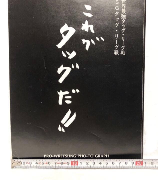 ■激レア■ これがタッグだ！！■昭和55年発行■プロレス写真集