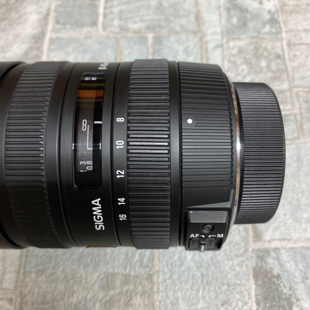 SIGMA 超広角ズームレンズ 8-16mm F4.5-5.6 DC