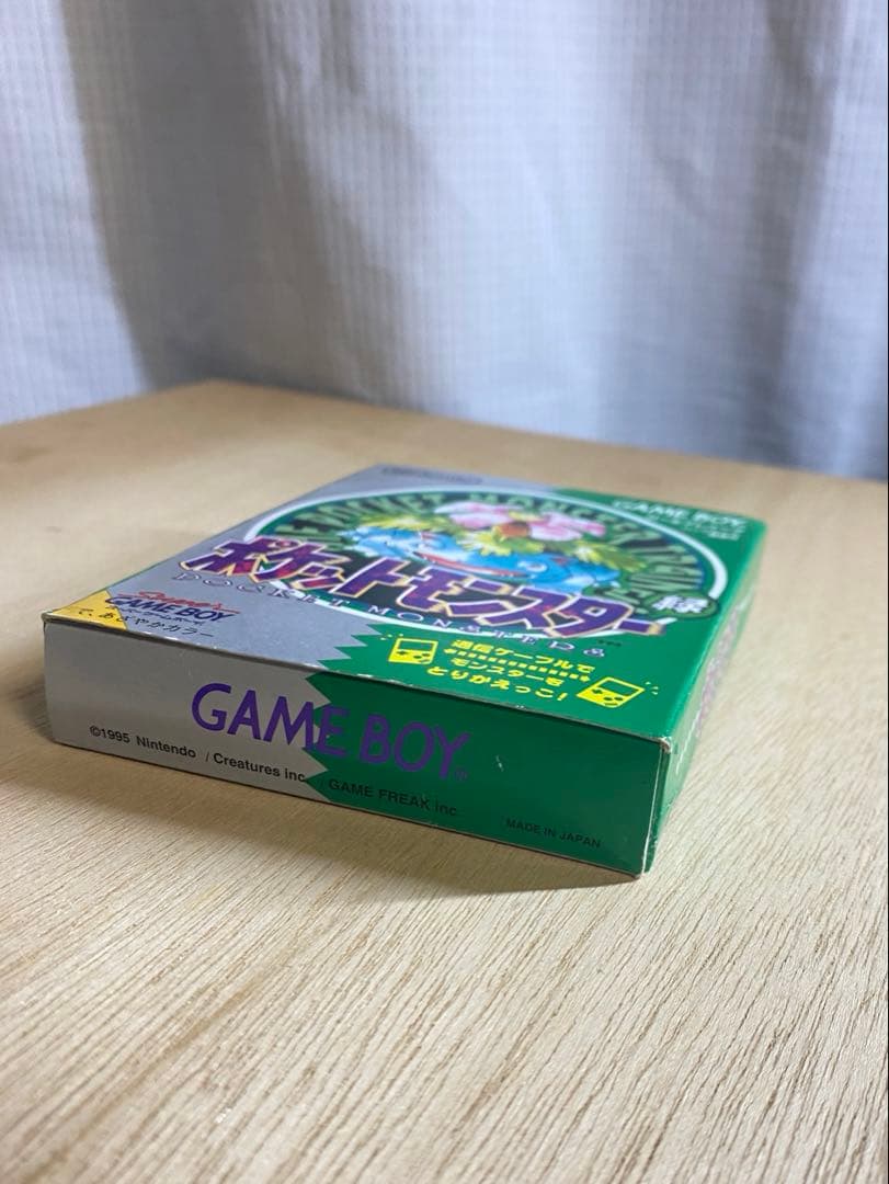 空箱・説明書のみ】ポケットモンスター 緑 ゲームボーイ ポケモン 空箱