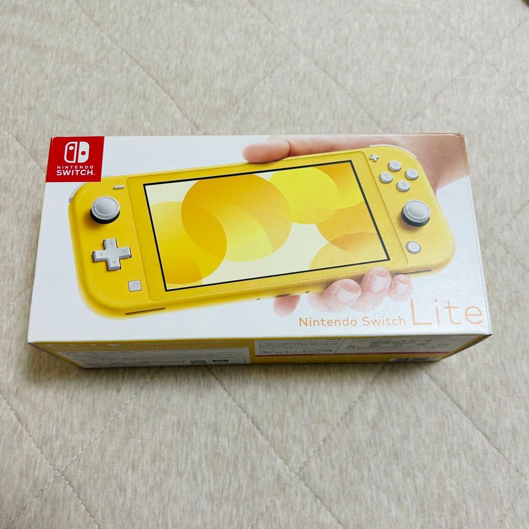 【箱・充電器あり】Nintendo Switch Lite / イエロー Nintendo Switch Lite イエロー 充電器付き