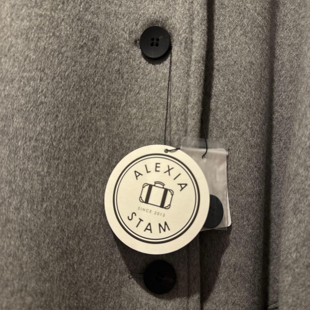 新品 ALEXIA STAM コクーンスリーブロングコート - メルカリ