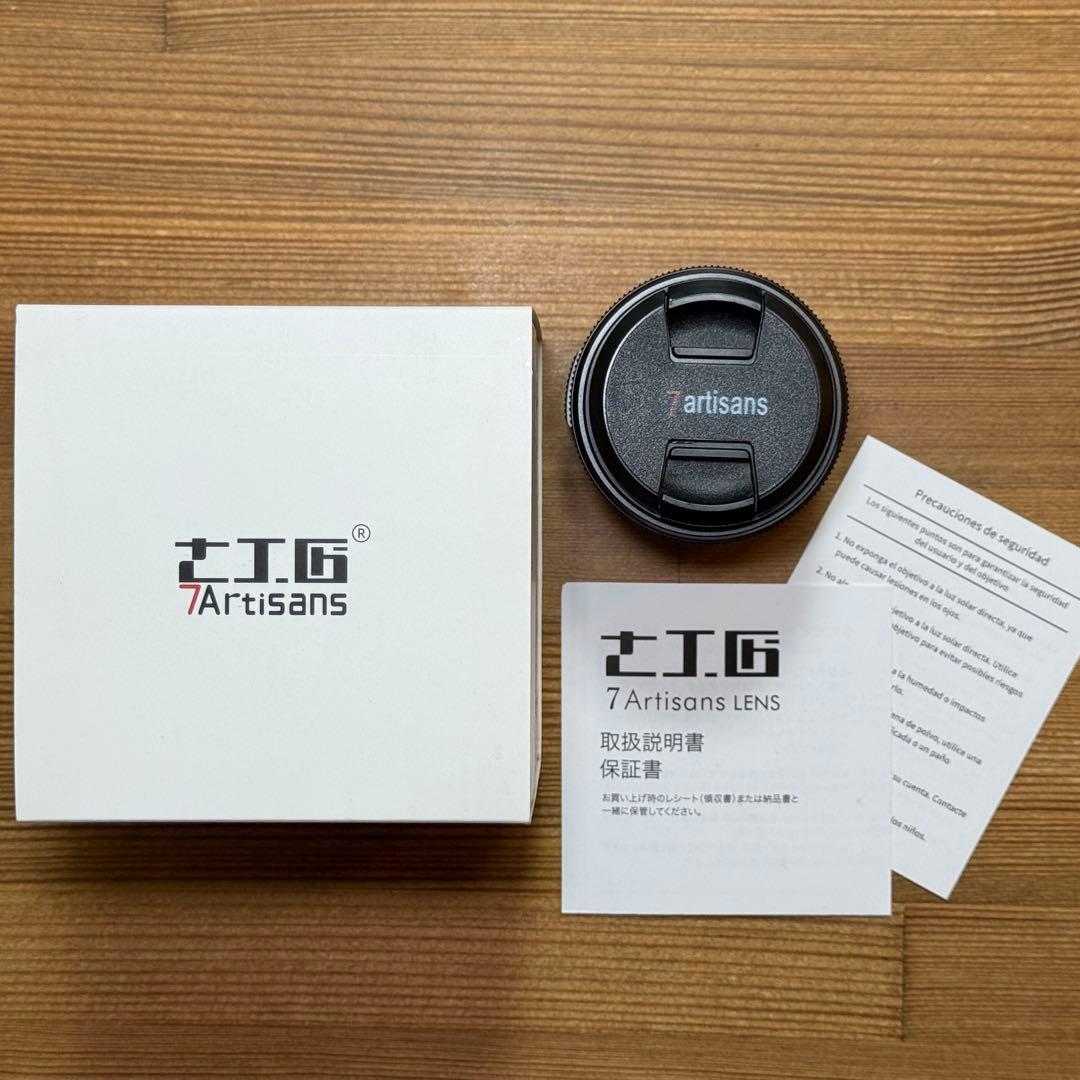 七工匠　7Artisans 35mm f/1.4 レンズ Amazon.co.jp: 【国内正規品】七工匠 7Artisans 単焦点レンズ 35mm F1