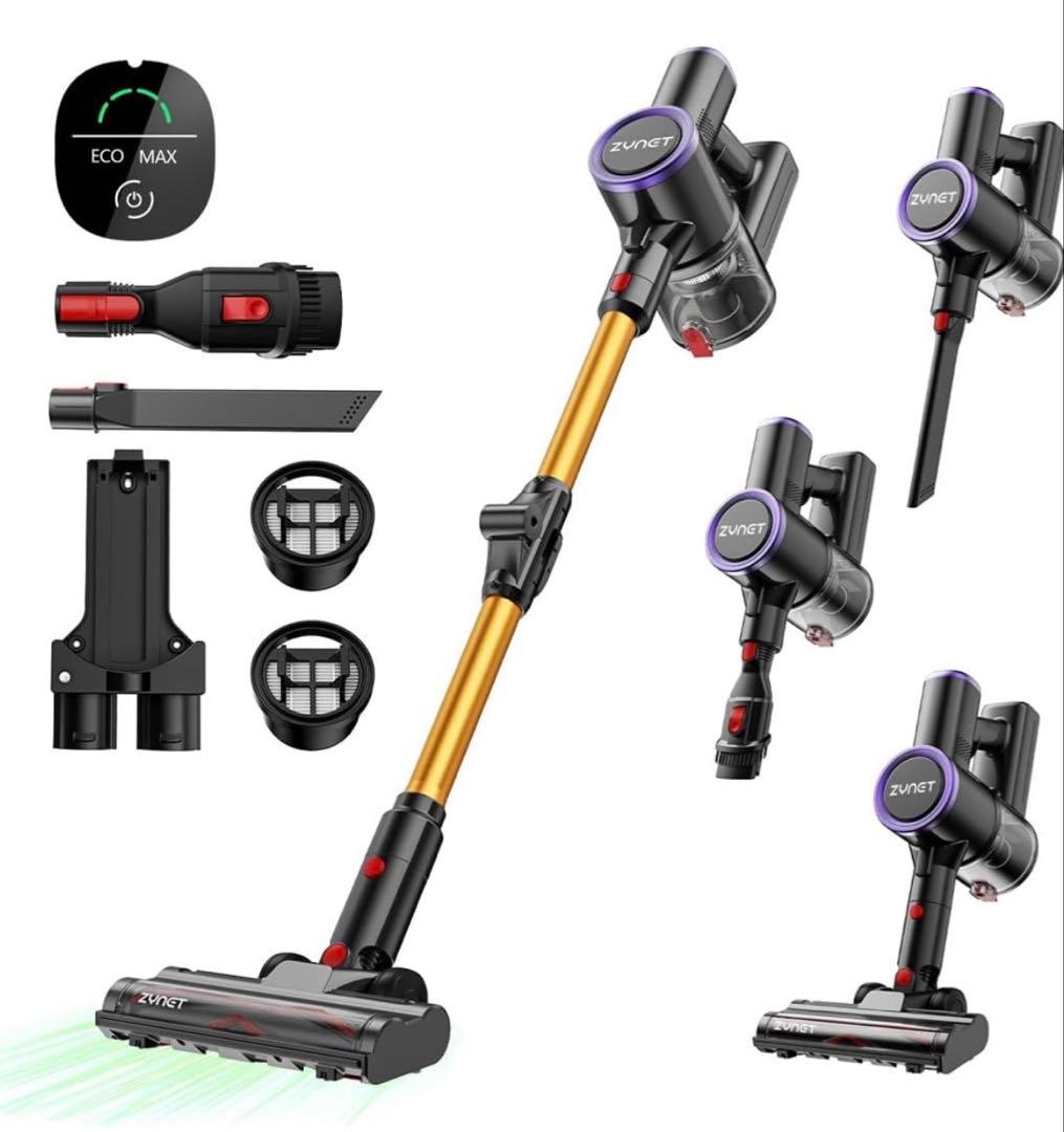 掃除機 コードレス 【12月新登場！業界初腰痛ゼロ折りたたみ式・70KPa