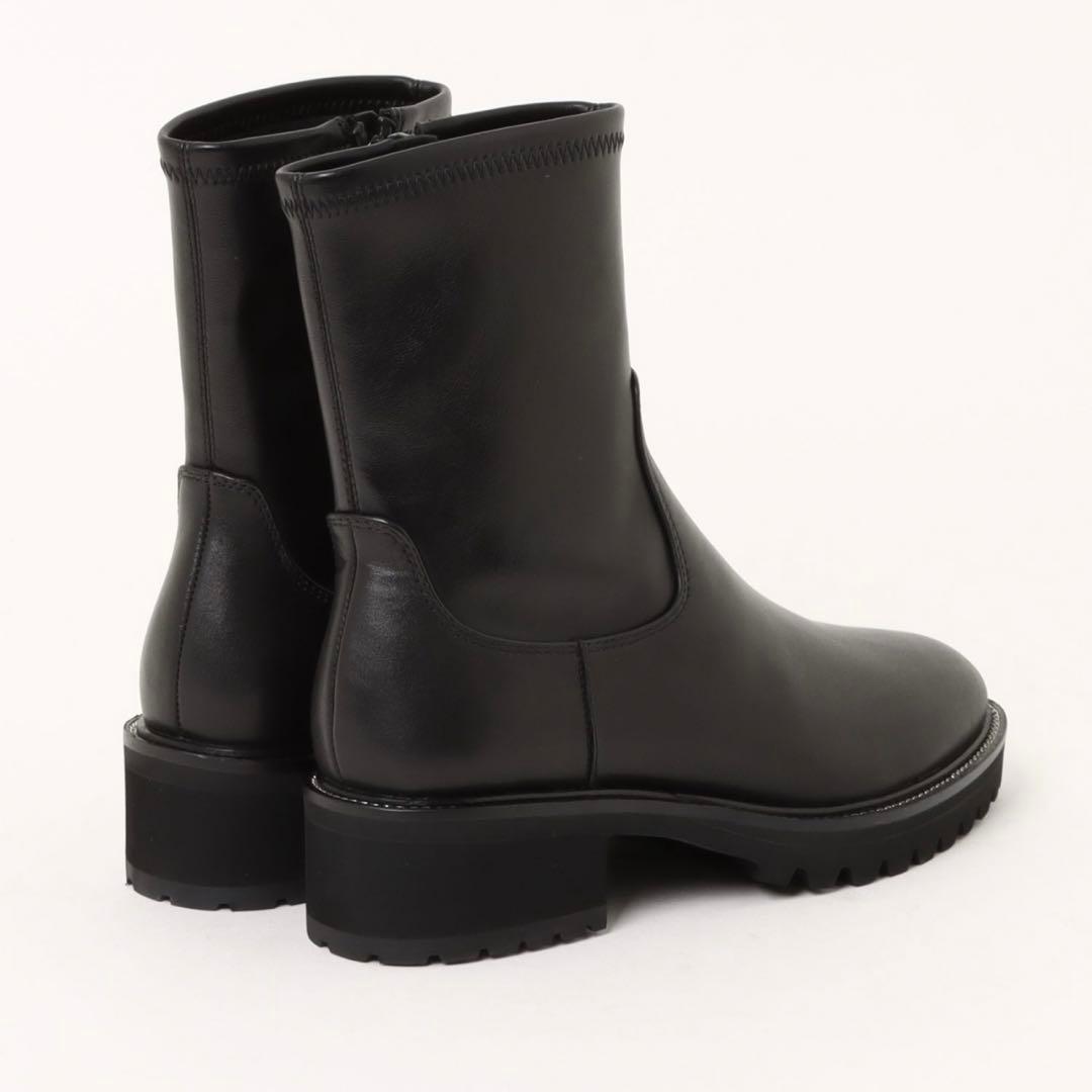 未使用　cavacava 軽量｜厚底ストレッチブーツ 23.5cm