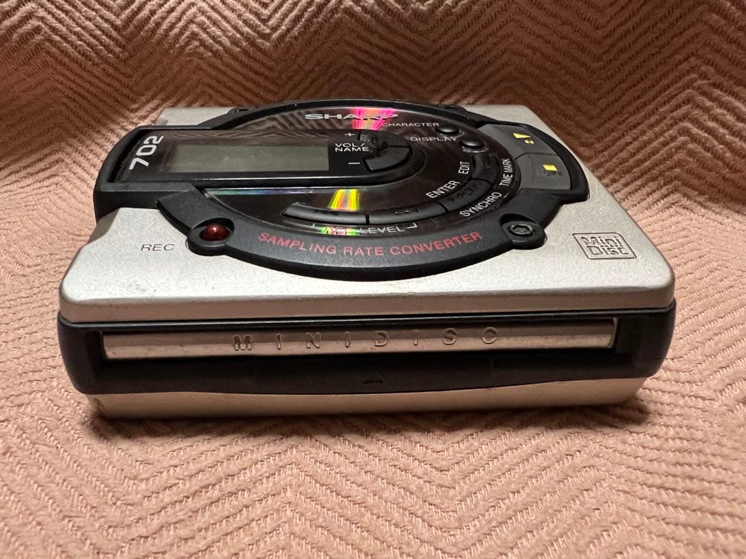 SHARP シャープ ポータブルMDプレーヤー MD-MS702-H - メルカリ