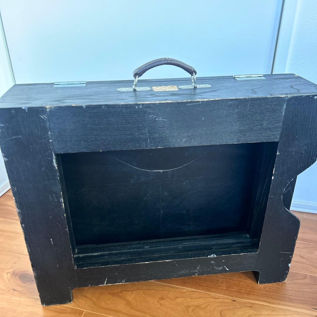 紙芝居舞台 枠 フレーム ビンテージ 昭和レトロ 学研