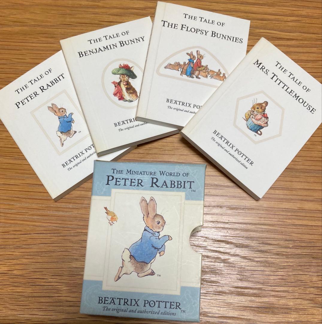ピーターラビット ミニ絵本 4冊セット 英語版 - メルカリ