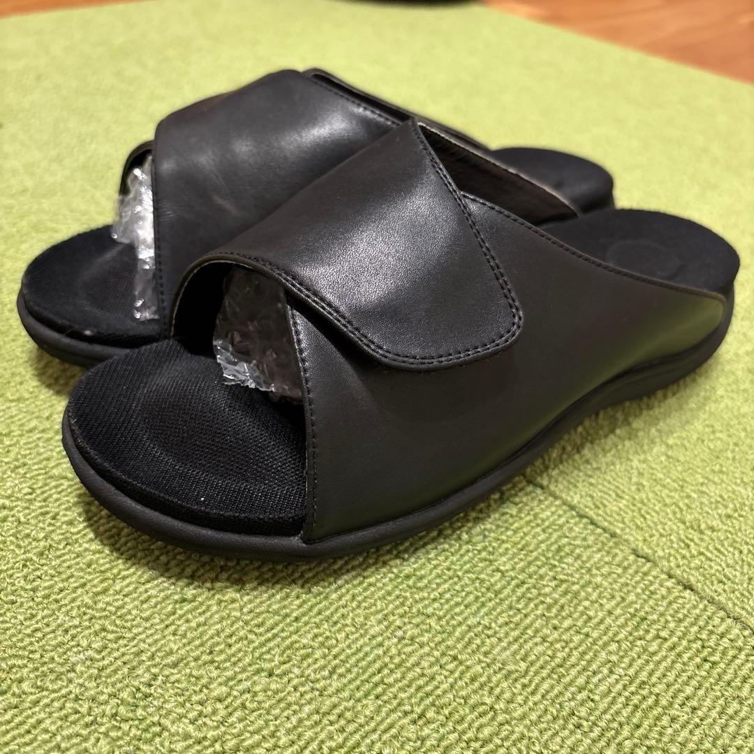 美足美人　フィットピローⅢ （Lサイズ）黒　　実質23.5〜24.0センチ