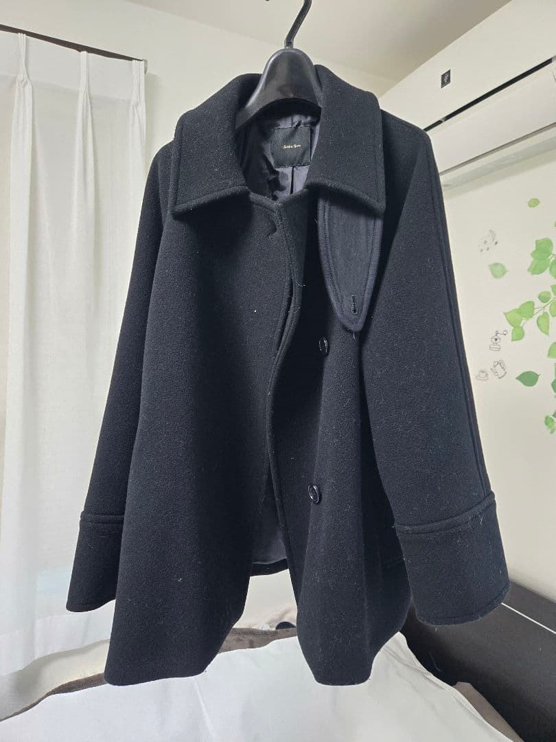 スピック＆スパン W/Nyモッサステンカラーショートコート 36