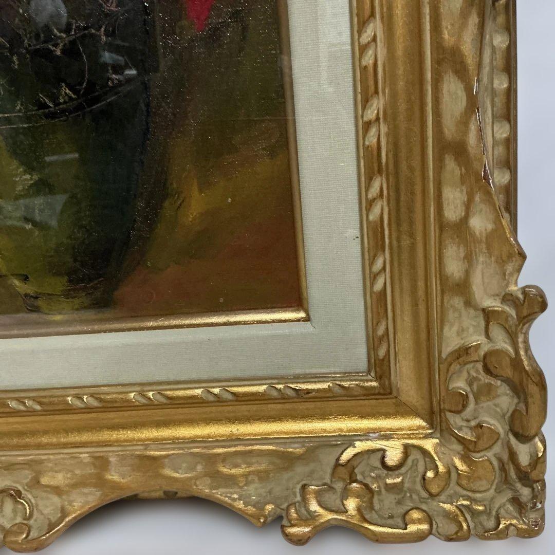 ねむさん専用　【真作】　（WISH） 小林慎太郎　『薔薇』　F６号　一期会会員