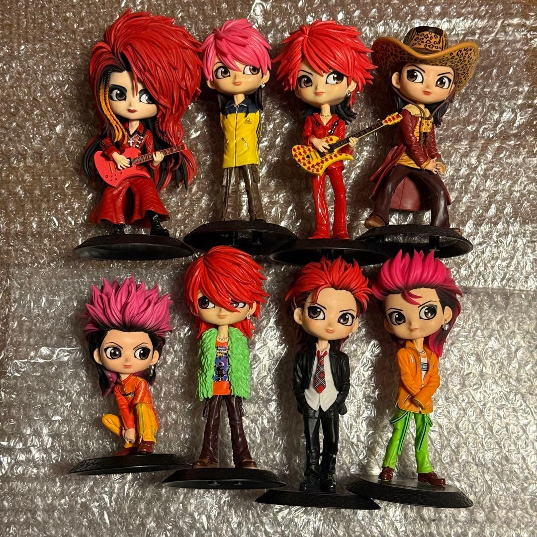X JAPAN hide Qposketフィギュア8体 コンプリート - メルカリ