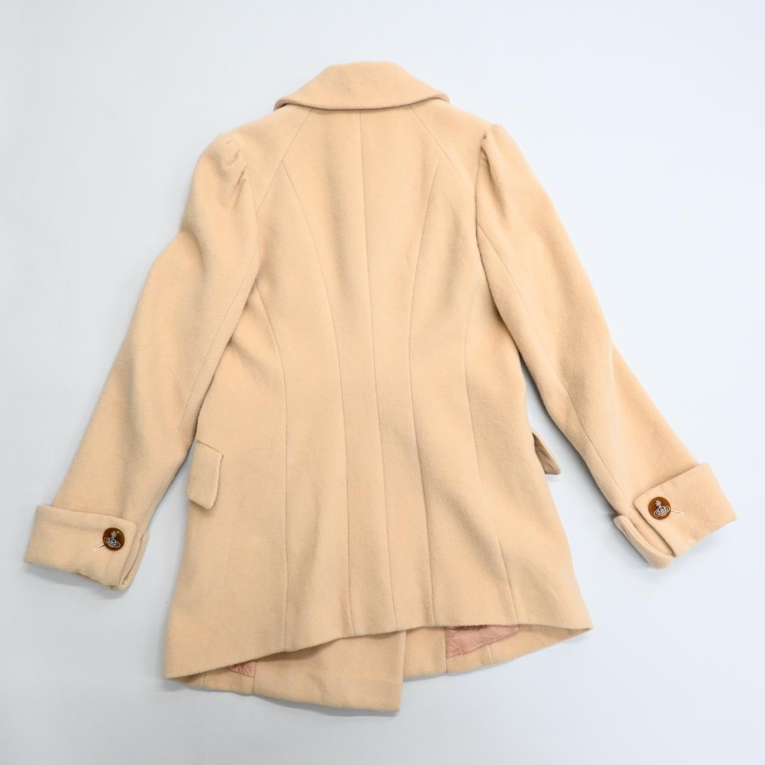 □ 48494 ヴィヴィアンウエストウッドレッドレーベル 変形コート