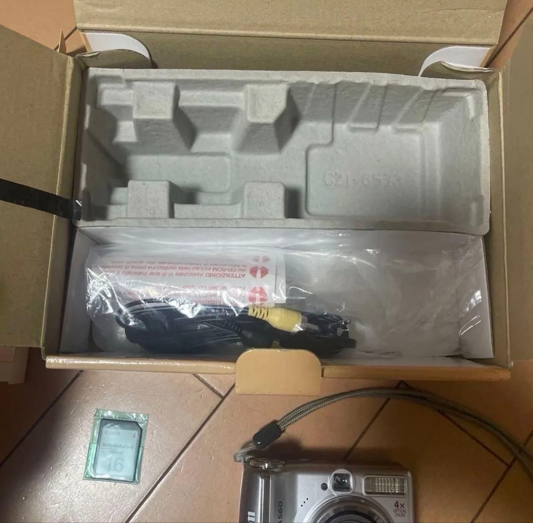 Canon PowerShot A560 デジタルカメラ 7.1MP 4xズーム