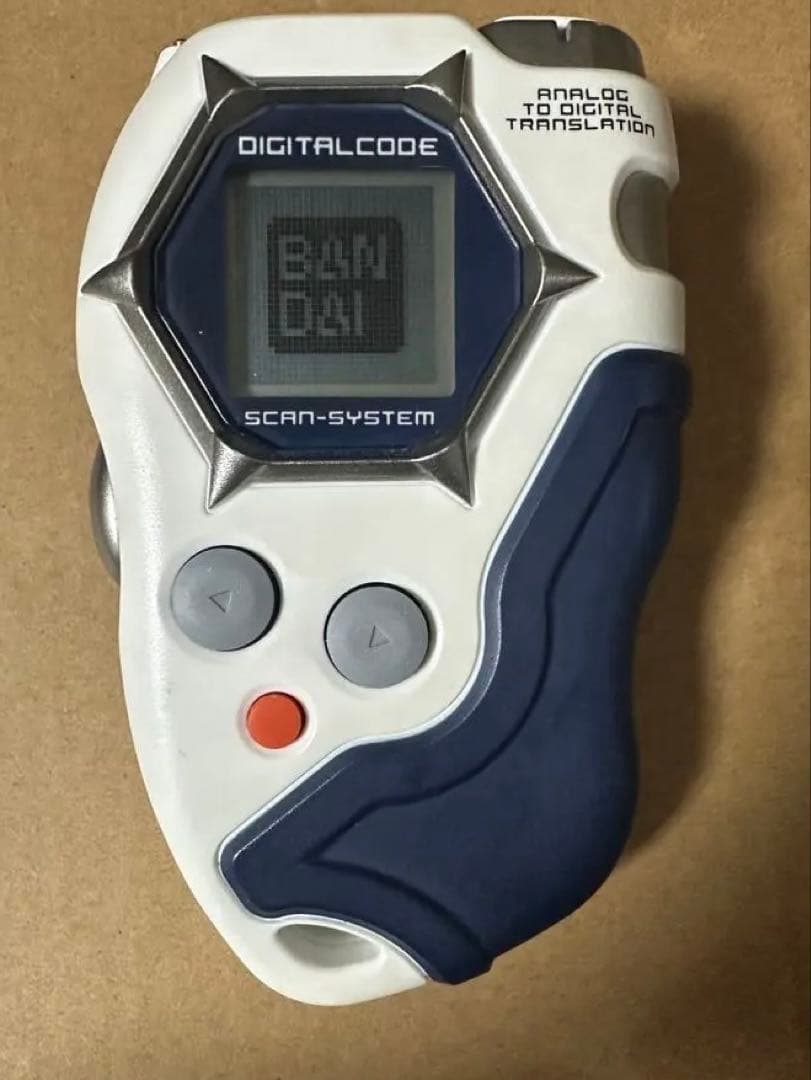 レア】デジモンフロンティア ディースキャナー ホワイト&ブルー抽選