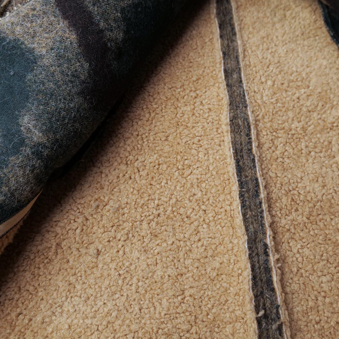 L.B.M.1911 ブラウン ウール ダッフルコート フード付き　【USED】