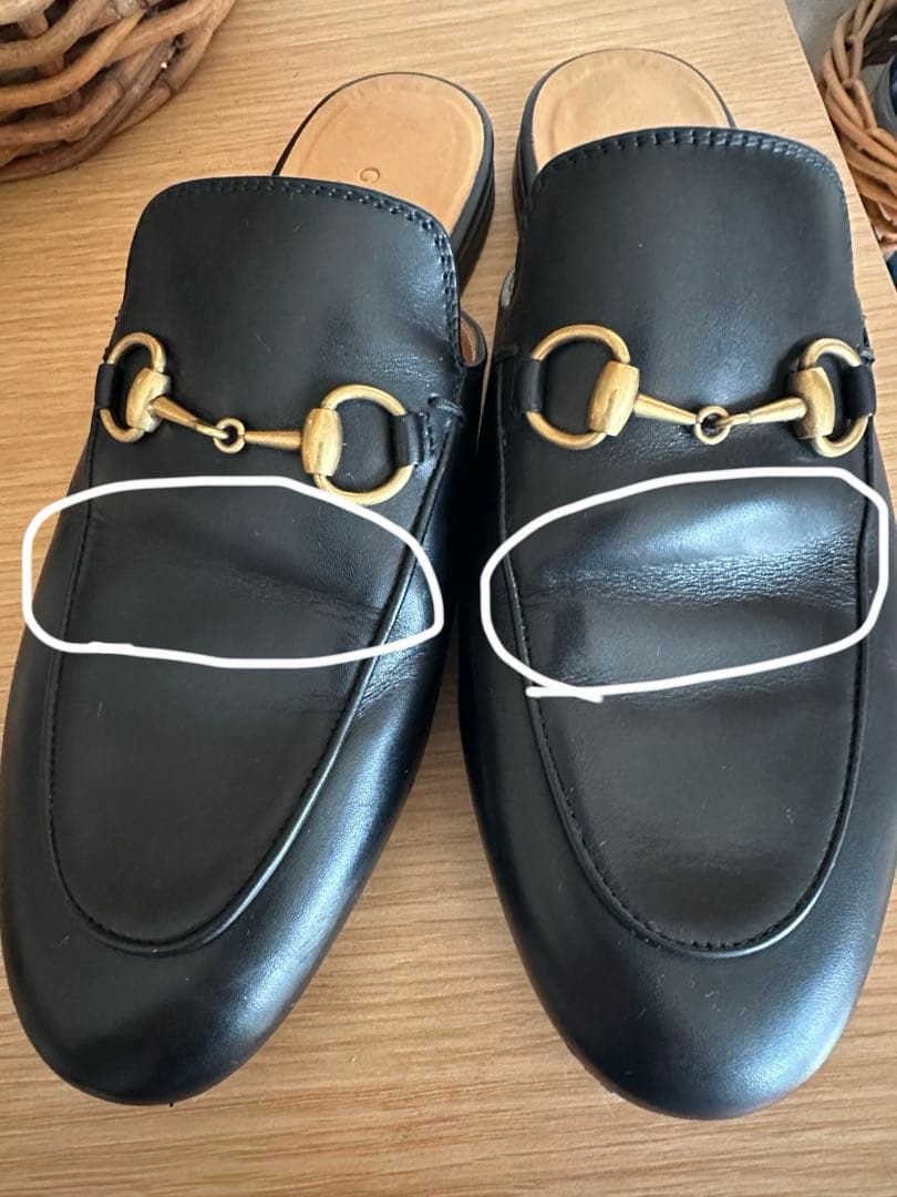 グッチ プリンスタウンホースビットミュール 35.5 GUCCI - メルカリ