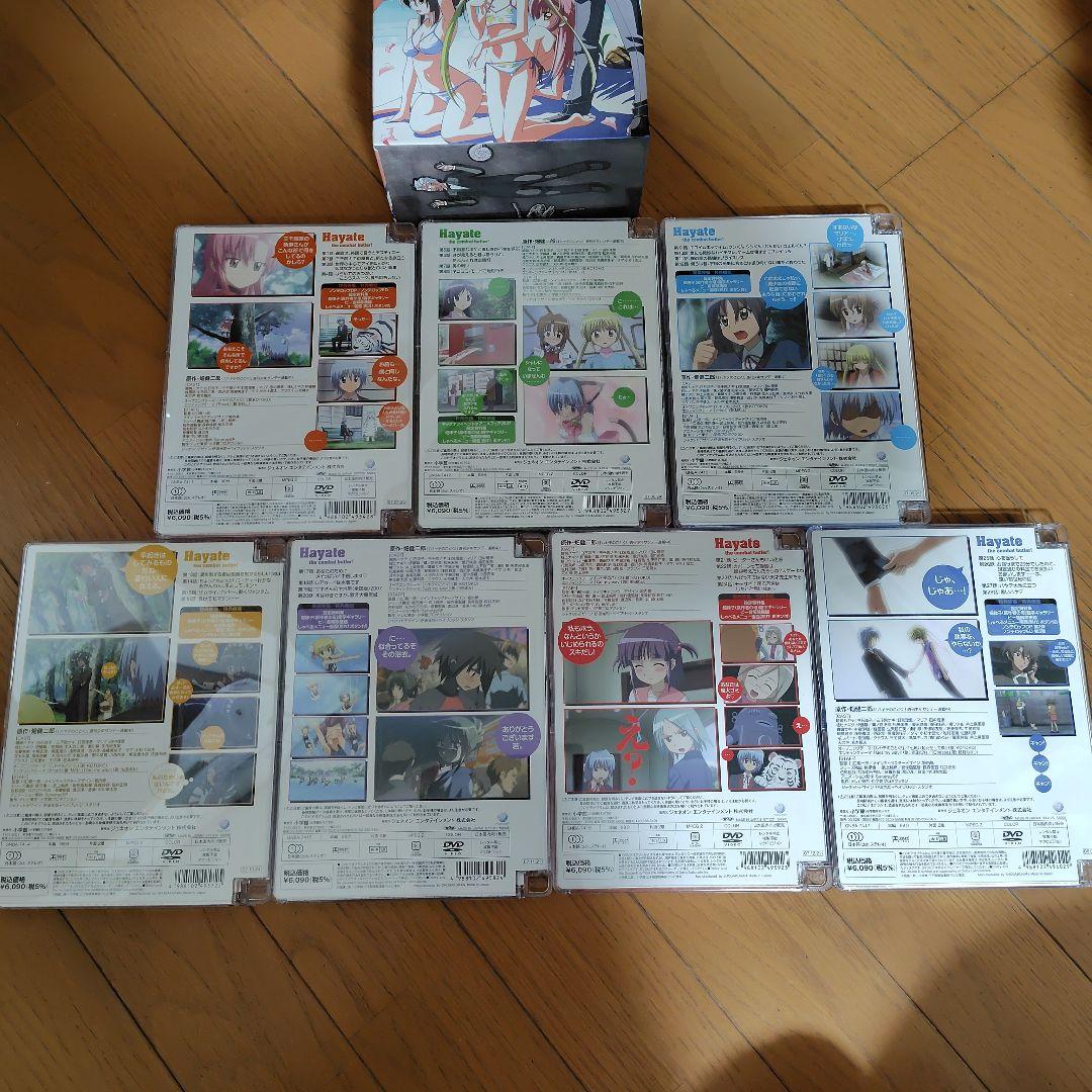 DVD ハヤテのごとく! 1期、2期 14巻セット 全巻収納BOX付き - メルカリ