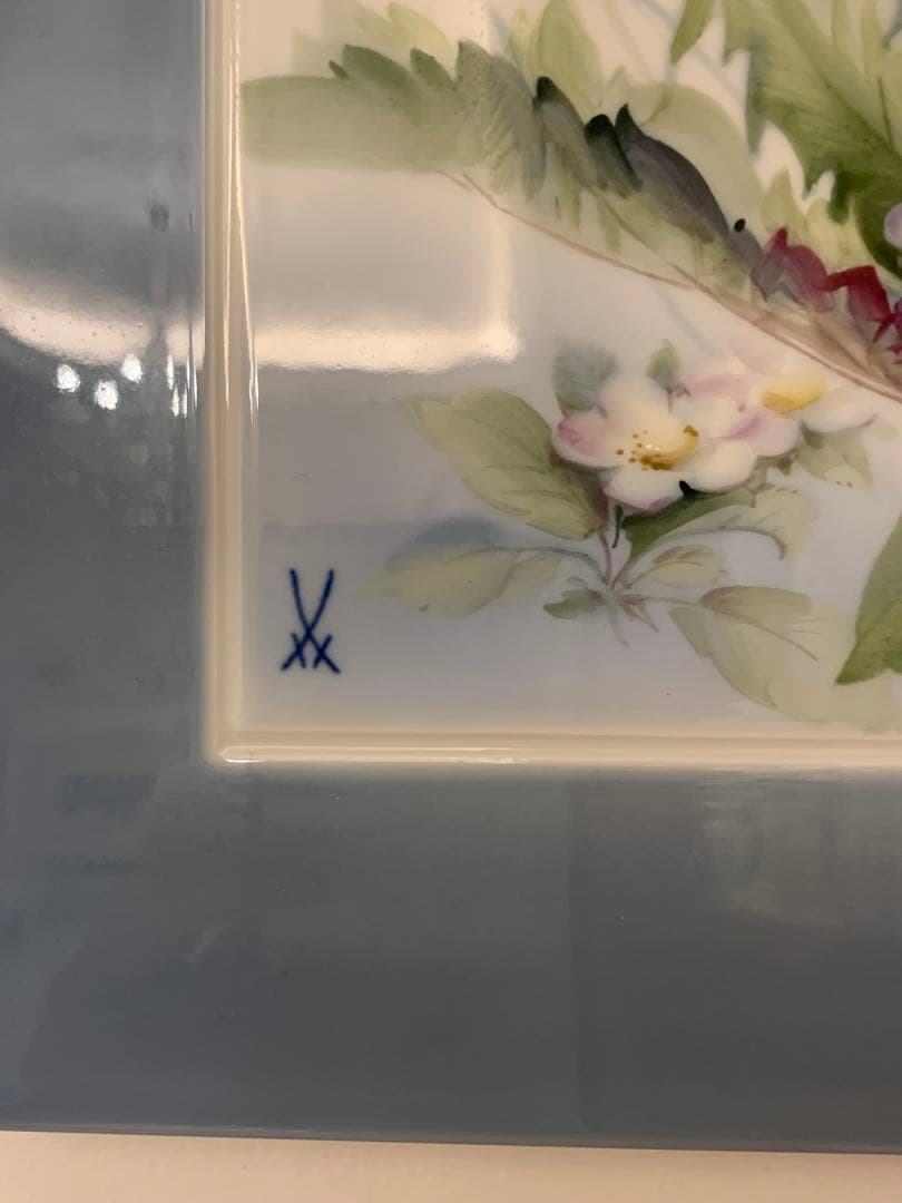 マイセン Meissen陶板（プラーク） タンポポ 美品 - メルカリ