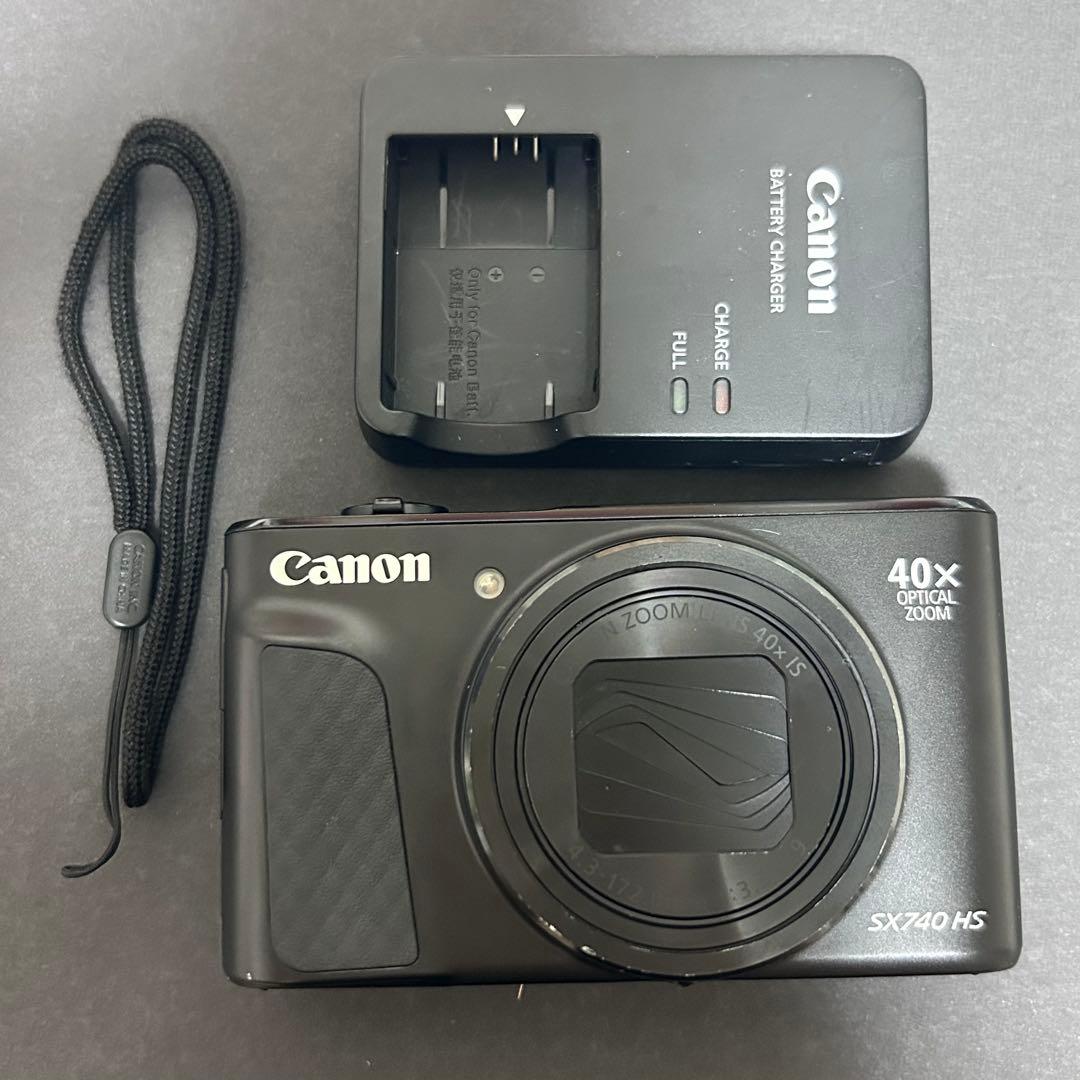Canon PowerShot SX740 HS ブラック　コンパクトデジカメ Canon PowerShot SX740 HS Digital Camera (Black) | Bedfords.com