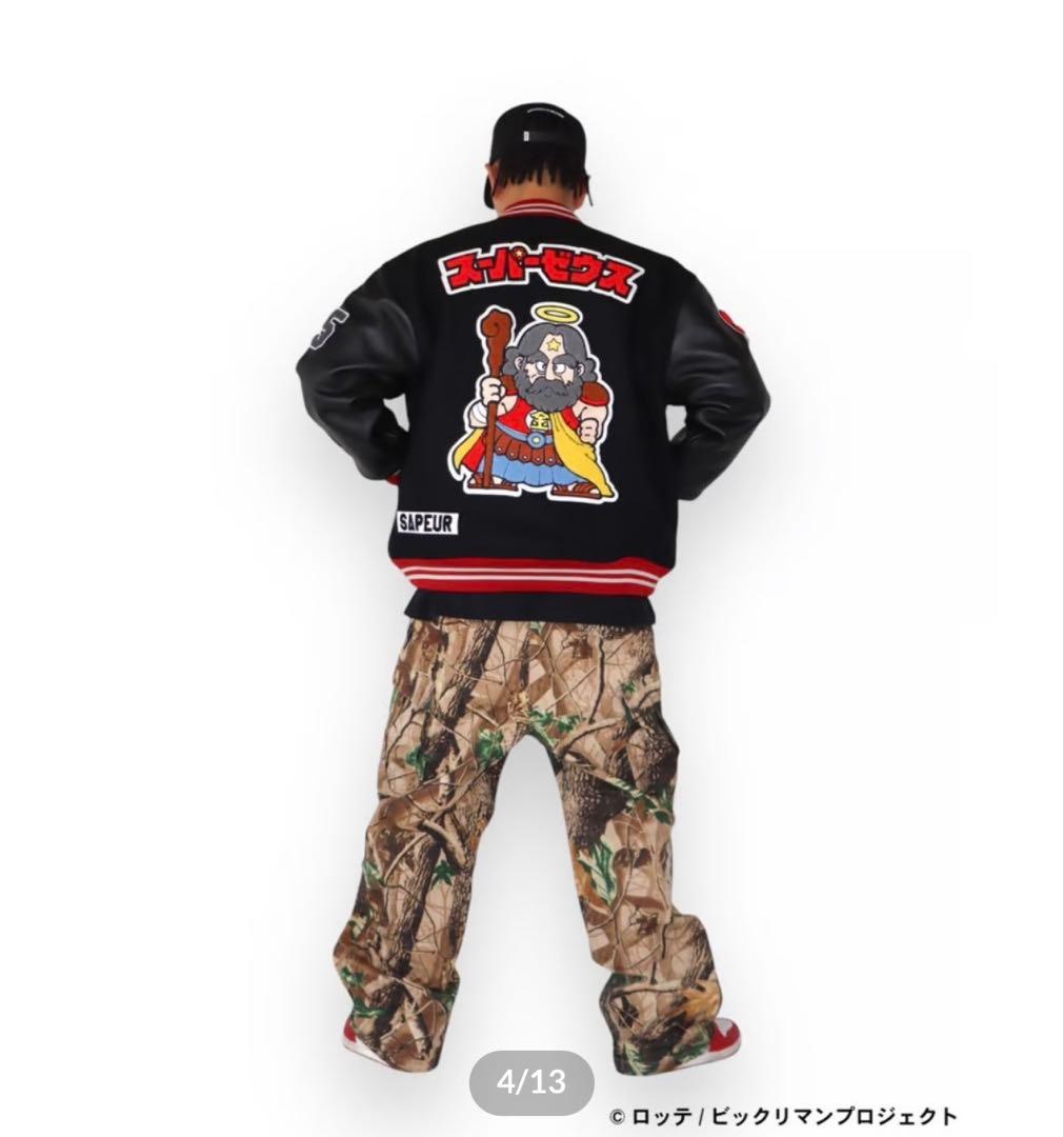 SAPEur サプール ビクリマンバージ スタジャン 黒 XL 新品 - メルカリ