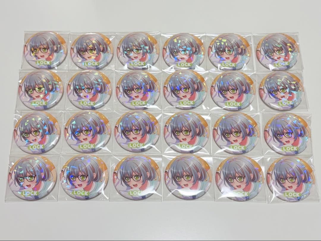 バンドリ ロック ホログラム缶バッジ Vol.2 - メルカリ