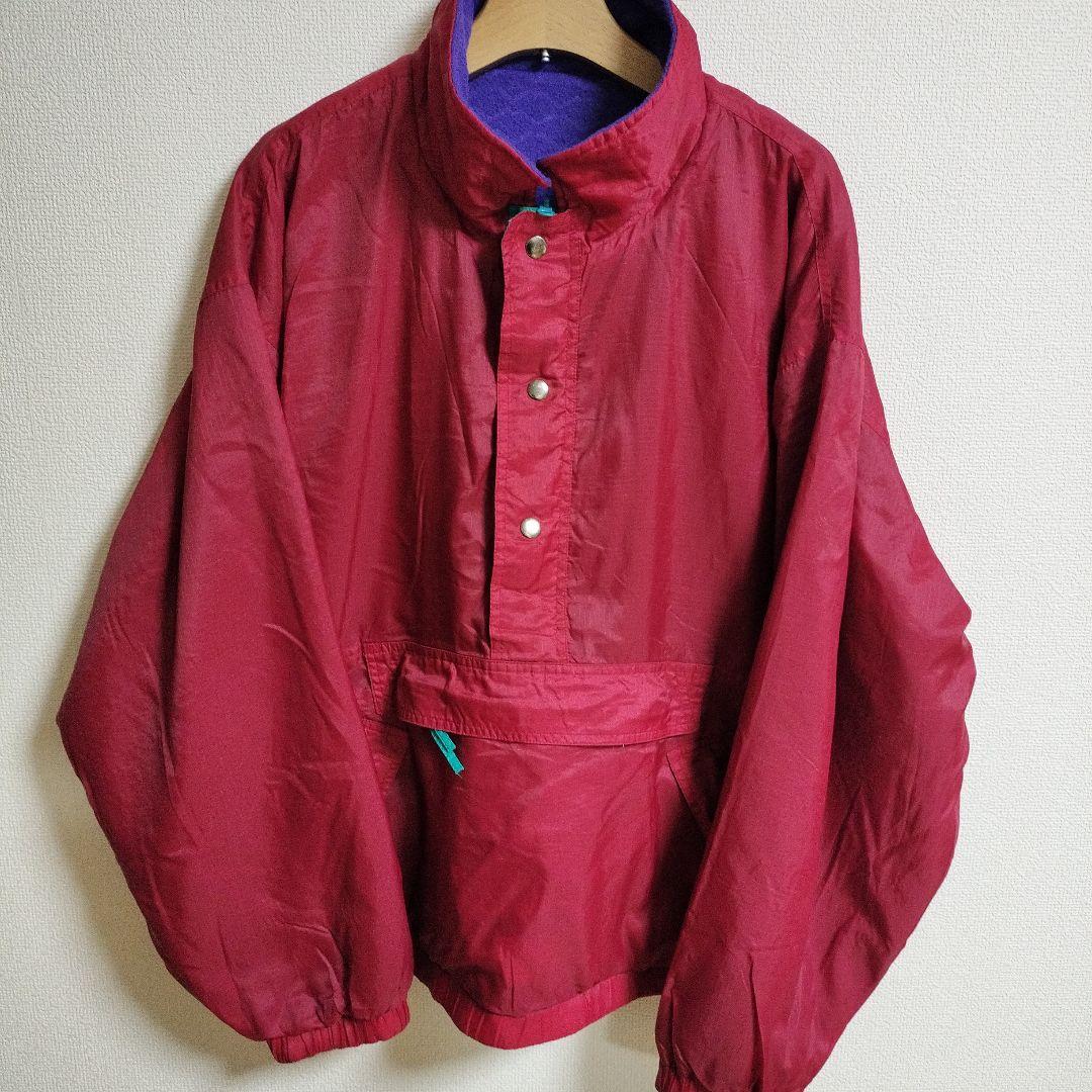 【NORTH WOODS TRADER】グリセードプルオーバーナイロンフリースL NORTH WOODS TRADER】グリセードプルオーバーナイロンフリースL