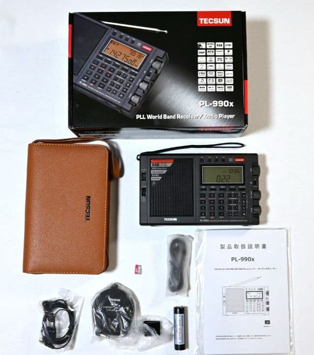 TECSUN PL-990x BCL短波ラジオ Amazon.co.jp: TECSUN 日本正規代理店 PL-990x (PL-990) BCL 短波