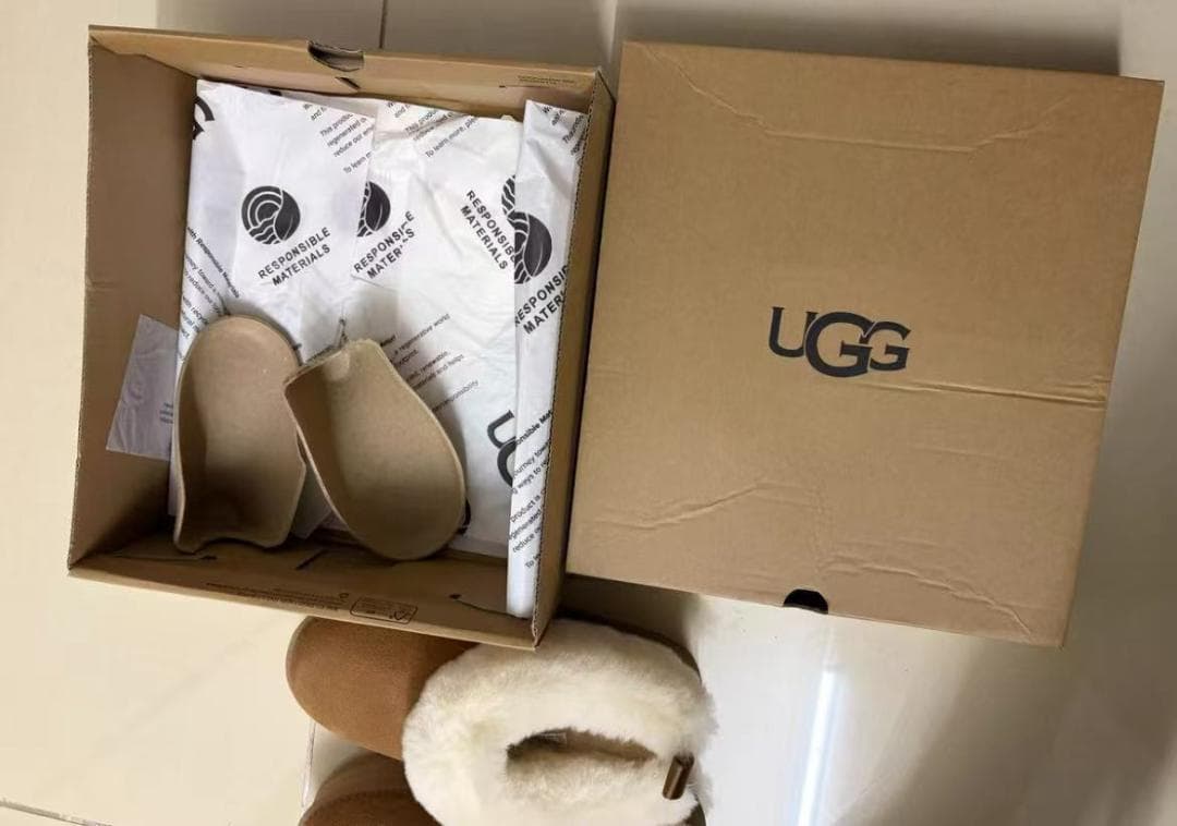 UGG TAZZELLE 24cm 厚底ブーツ ほぼ未使用