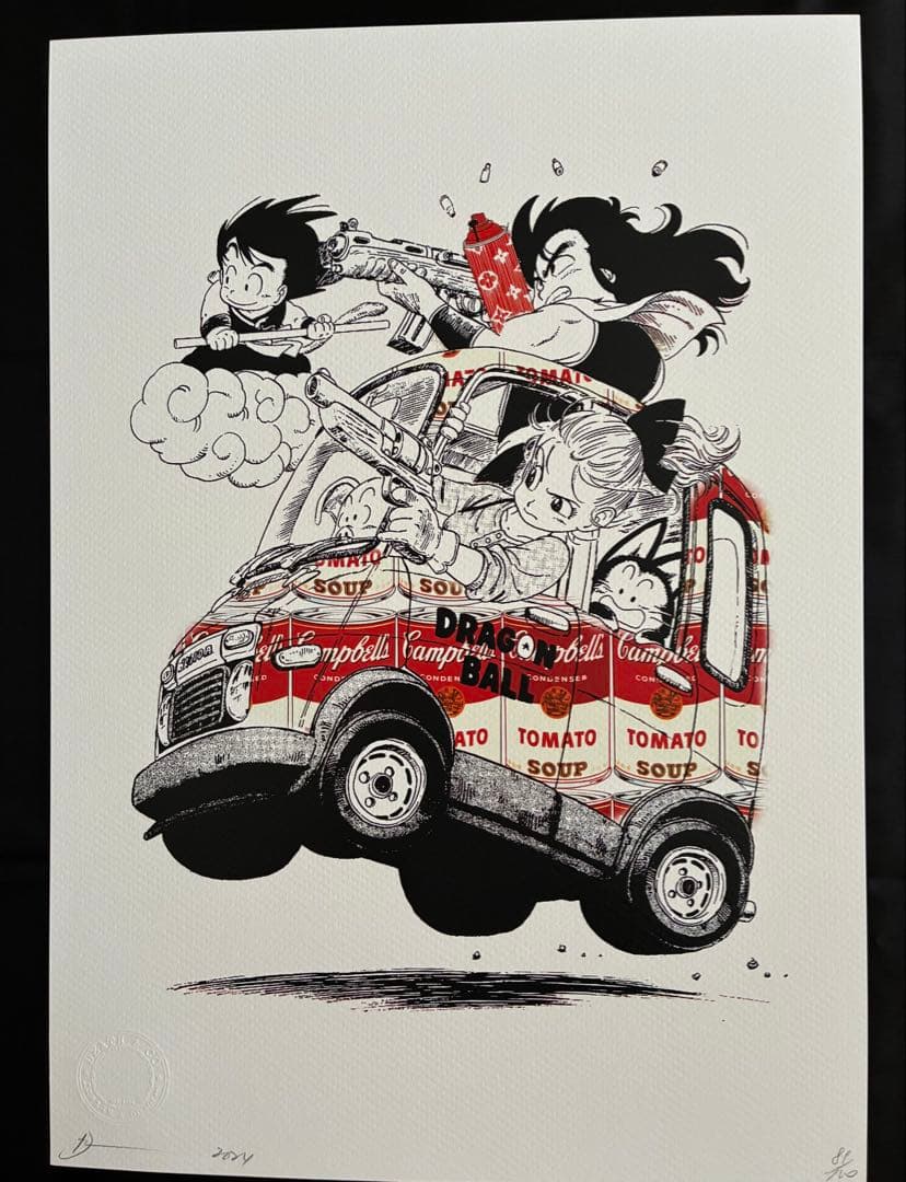 ☆世界限定100枚☆ DEATH NYC 現代アート ポスター DB04 - メルカリ