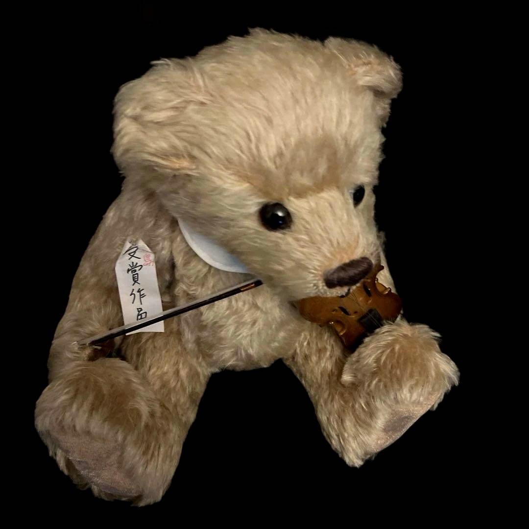 テディベア ぬいぐるみ 作家 日本 コンテスト受賞作 置物 - メルカリ