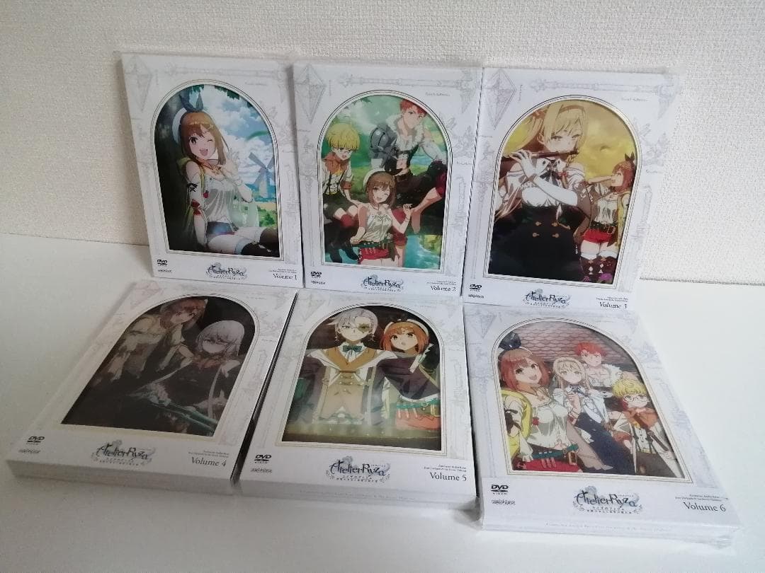 ほぼ新品未開封　ライザのアトリエ 常闇の女王と秘密の隠れ家　DVD　全6巻セット DVD「ライザのアトリエ ～常闇の女王と秘密の隠れ家～ 1」作品詳細