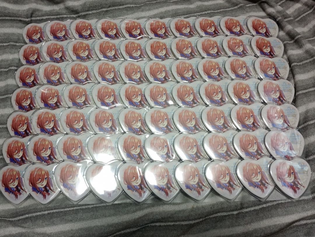 五等分の花嫁　中野三玖　缶バッジ TVスペシャルアニメ「五等分の花嫁∽」中野三玖 缶バッジセット