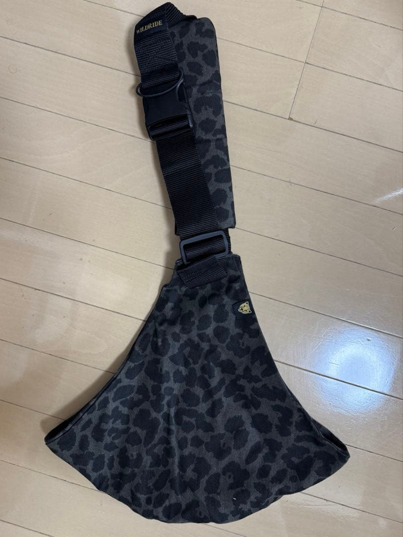 【未使用に近い】WILDRIDE アクティブキャリー グレー レオパード アクティブキャリー プリントコレクション - Grey Leopard グレー