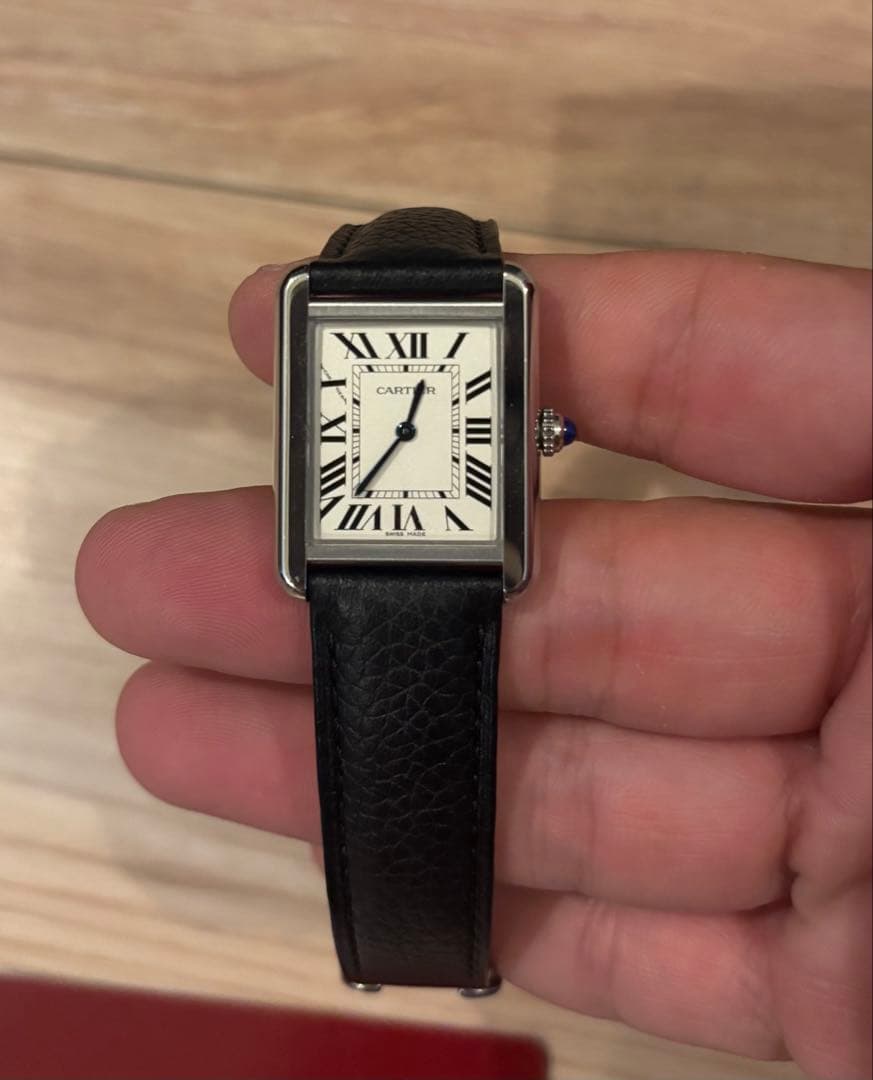 カルティエ タンク ソロ SM WSTA0030 Cartier 腕時計 カルティエ タンクソロ SM クォーツ 18年購入 WSTA0030 - 腕時計専門店