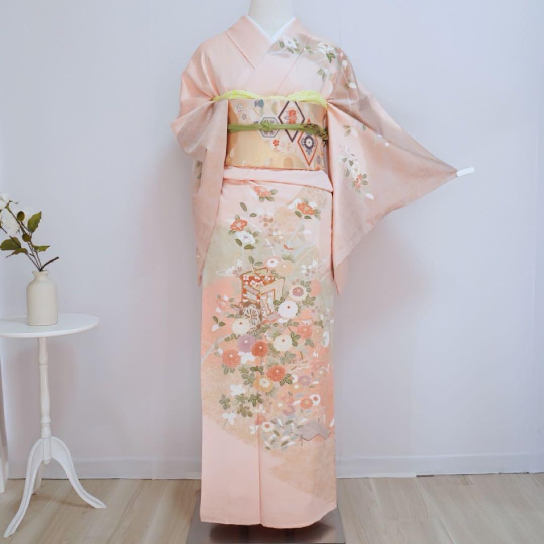 訪問着　4点フルセット 404Ａ　七五三 お宮参り 卒業式　入学式　結婚式 訪問着フルセット4点 467七五三 お宮参り 卒業式 入学式 結婚式 - メルカリ