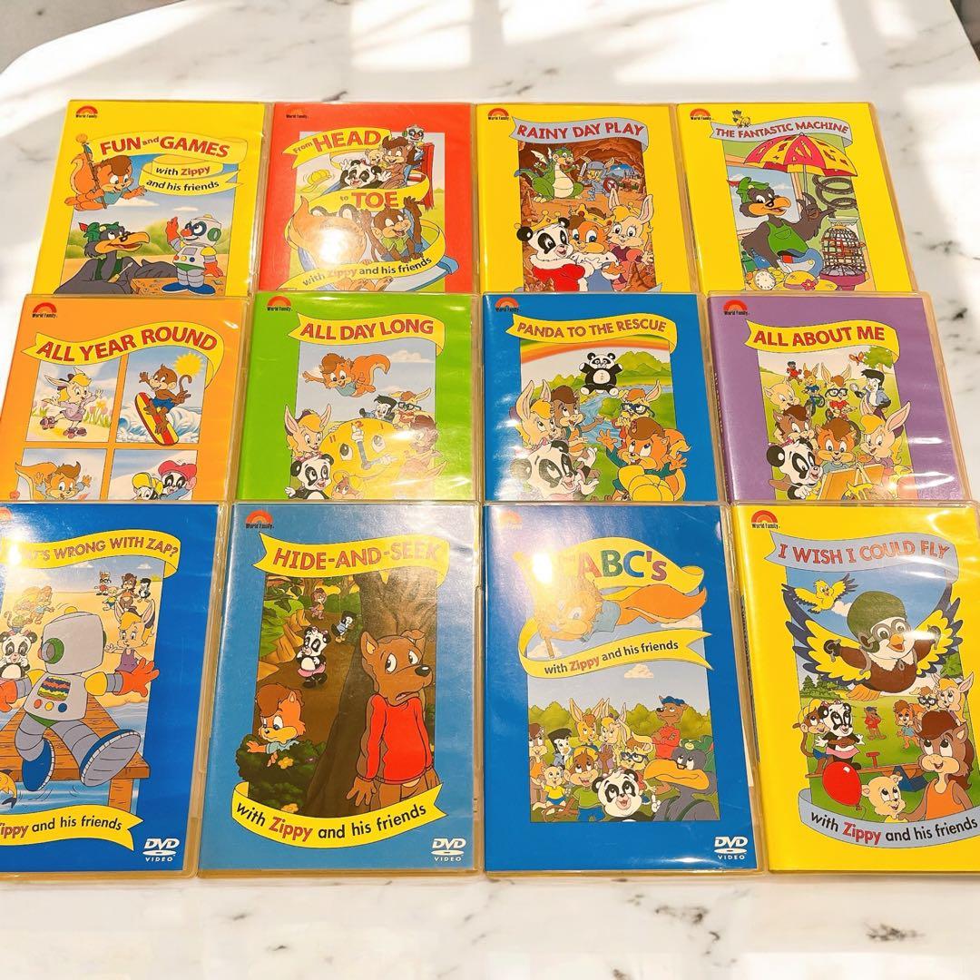 Zippy and his friends DVDセット 12枚まとめ売り - メルカリ
