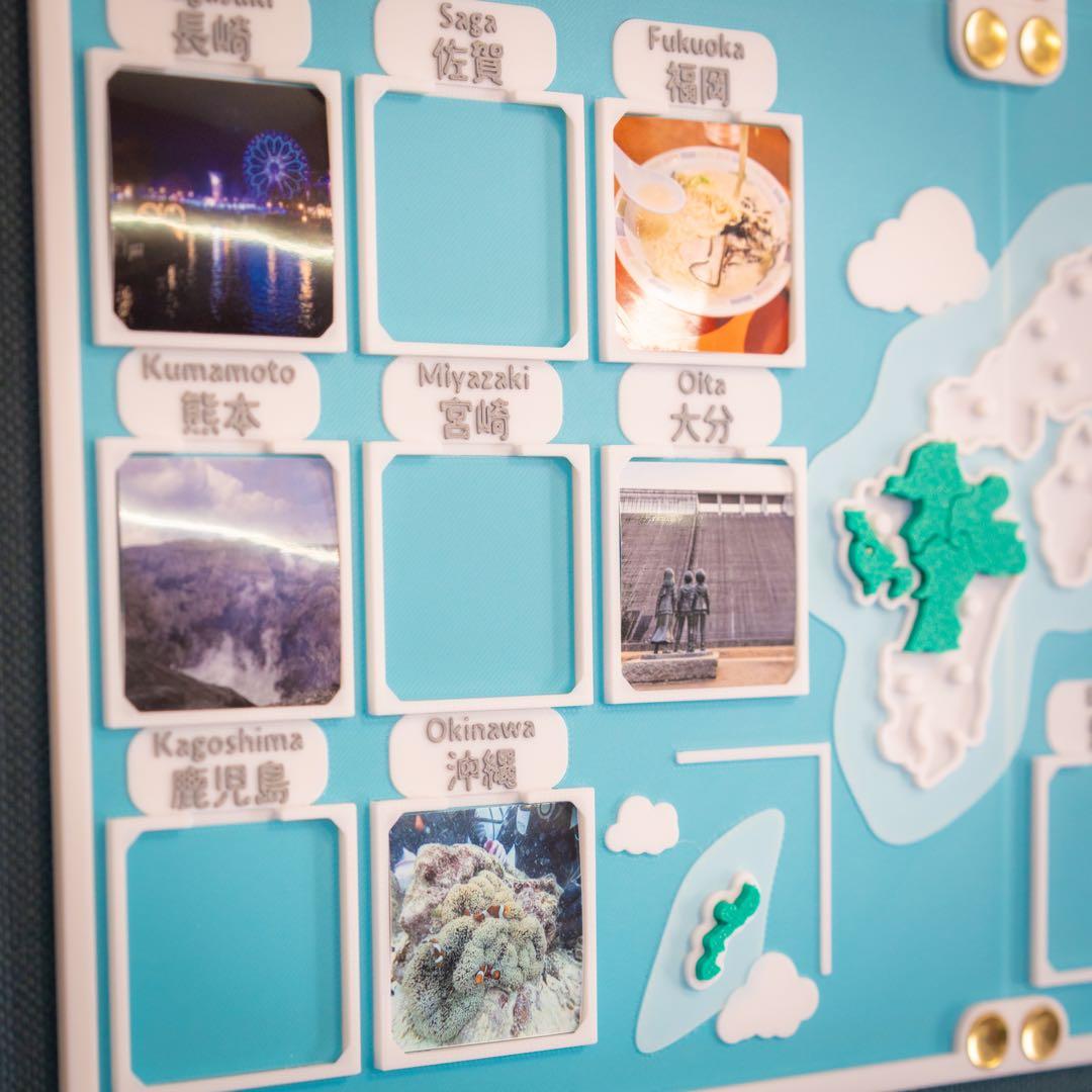 人生の実績解除パズル 日本地図 パズル 写真 フォトフレーム - メルカリ