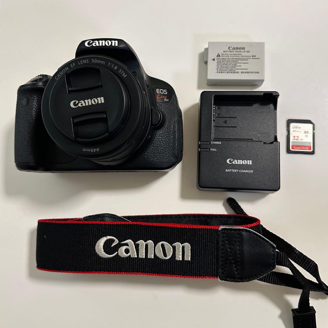 Canon EOSKiss X6i 一眼レフ + 50mm レンズ SDカード付 CANON EOS Kiss X6i ボディ 価格比較 - 価格.com