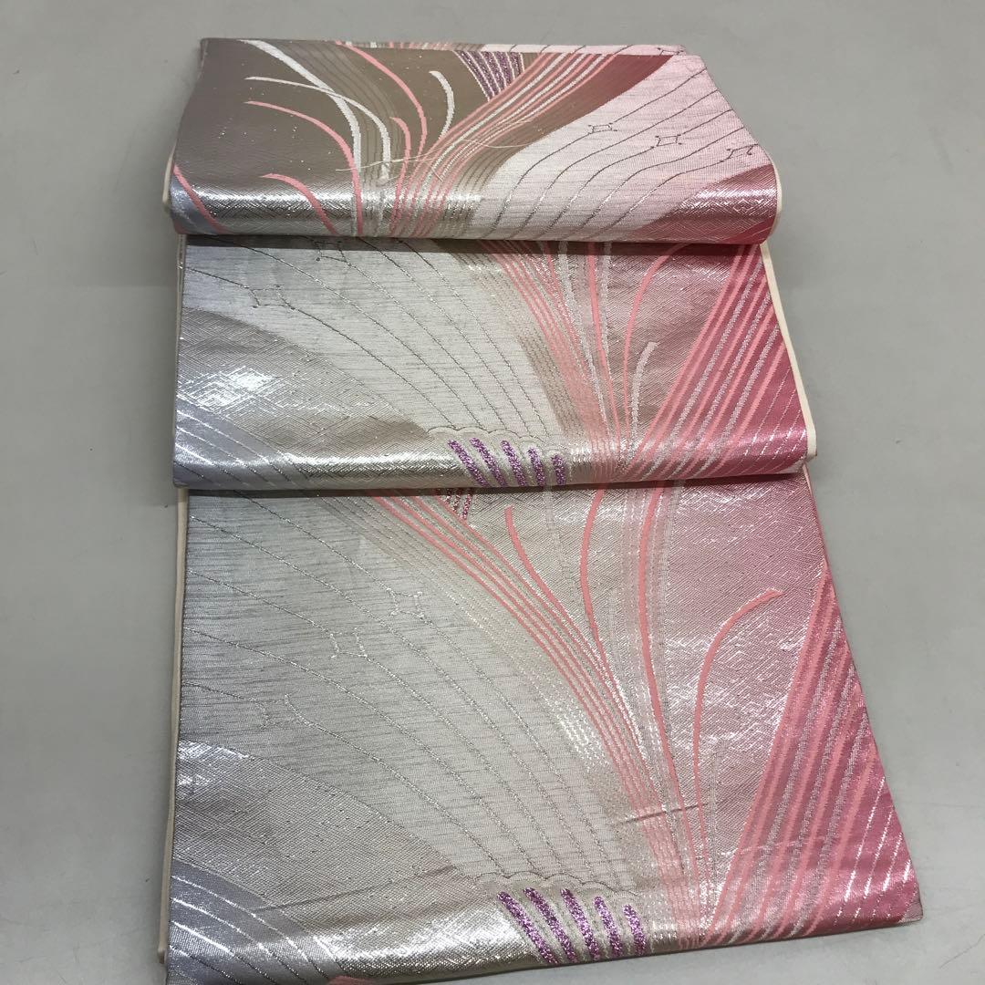 ワ【12-8】npps◆未着用◆正絹◆振袖５点セット