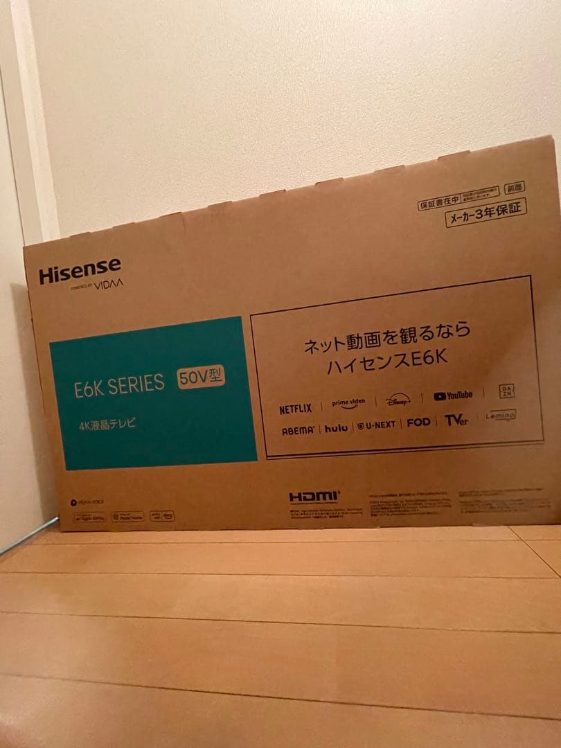 hiro _19Hisense E6K SERIES 50V型 液晶テレビ ハイセンス 50E6K [50インチ] 価格比較 - 価格.com