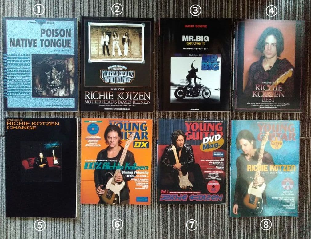 ポイズン スコア リッチー・コッツェン 楽譜 Richie Kotzen TAB TAB】Unity / Richie Kotzen Slow Guitar Fusion Lick Practice