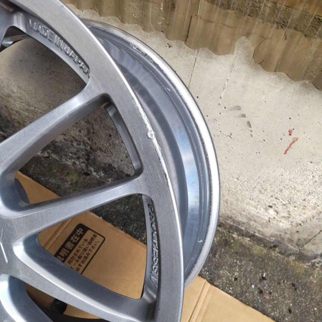 バンビ、レイズPROGRE ME 18×7.5jOFFSET+47