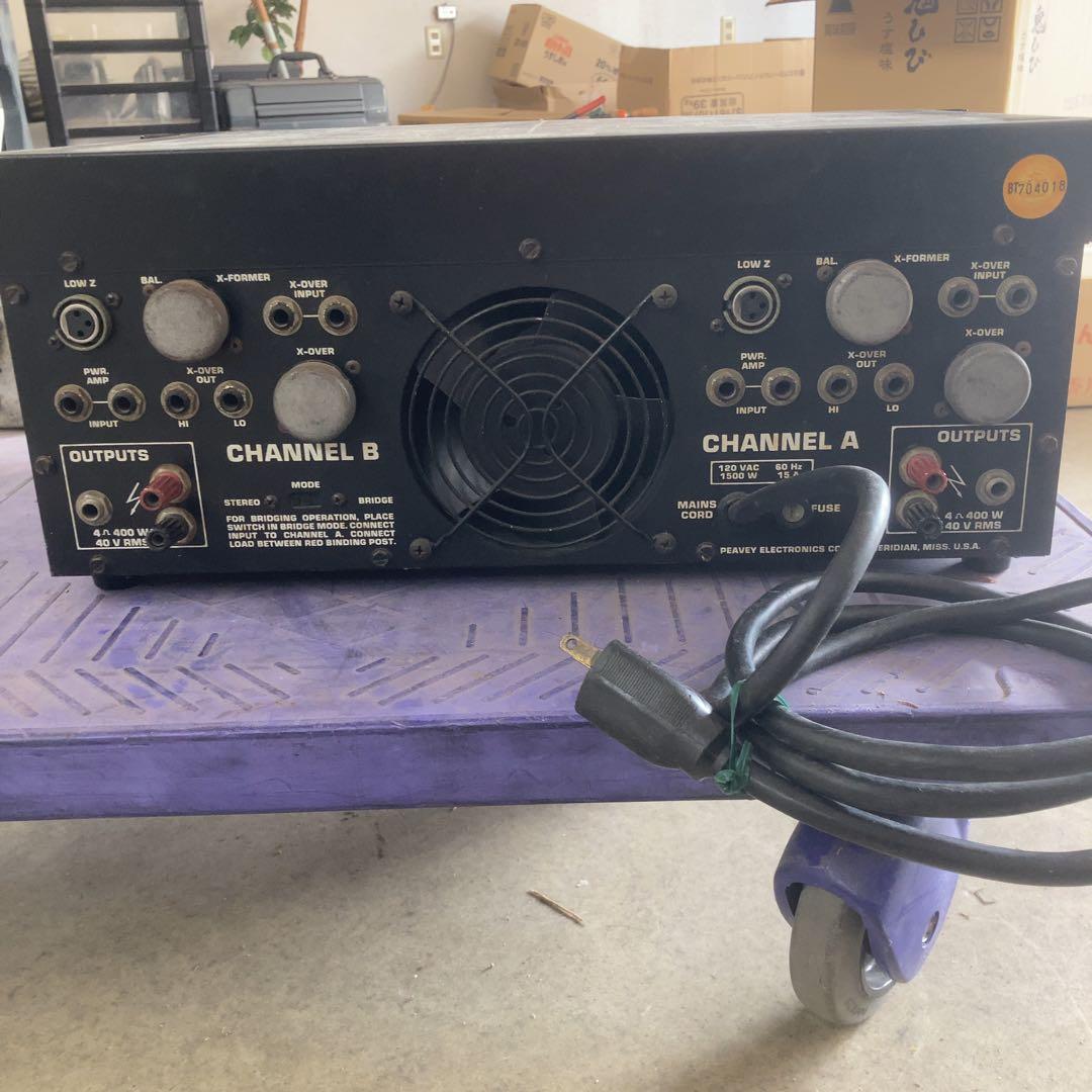 PEAVEY CS-800 ステレオパワーアンプ ピーヴィー アンプ 240W 楽器・機材