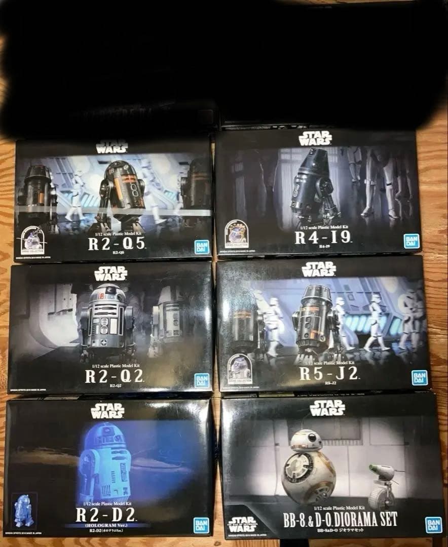 スターウォーズ　プラモデル　6セット スターウォーズ ジェダイの帰還 レトロコレクション マルチパック 6体