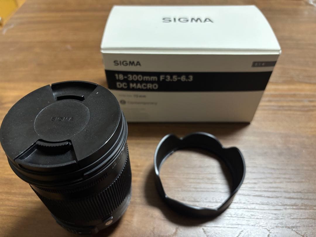 レンズ(ズーム) SIGMA 18-300mm f/3.5-6.3 DC 72mm