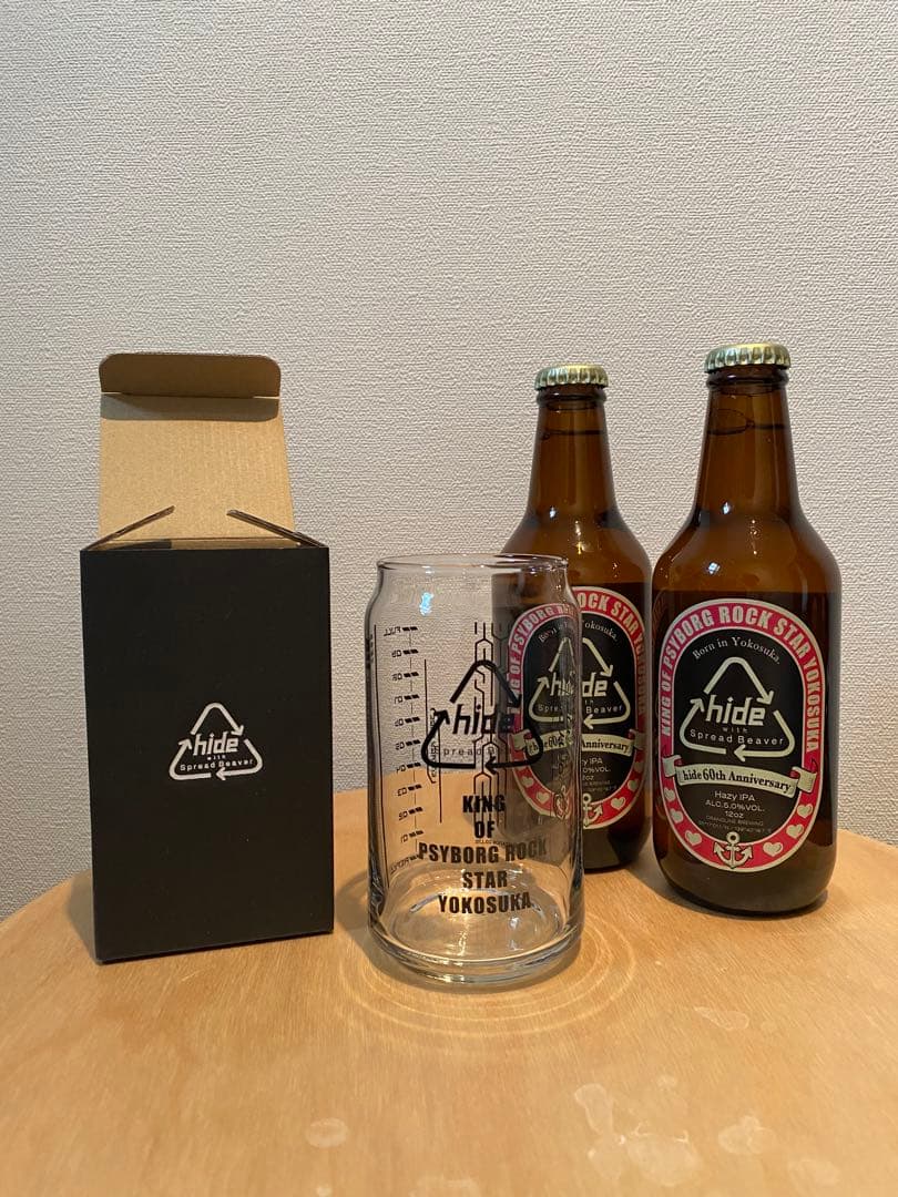hide 60th Anniversary CRAFT BEER ＆ グラス - メルカリ